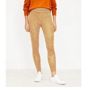 NWT $69.50 Lou & Grey Flower Side Pocket Leggings - Vibrant Copper - Size XLarge